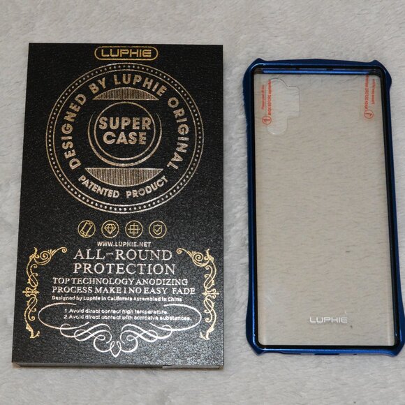 Luphie 360 Batman Case for Samsung Note 10+ Blue - Picture 1 of 2